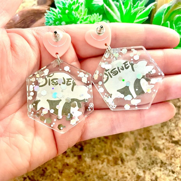 Cheshire Cat Acrylic Earrings - Picture 5 of 5